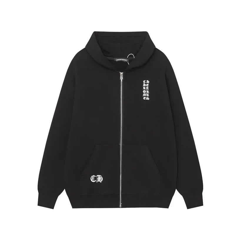Chrome Hearts New Zip Up Hoodie 9811 Chrome Hearts