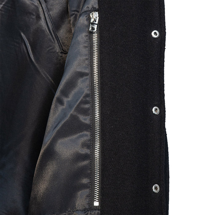 AMIRI thickened loose bomber baseball jacket black AMIRI