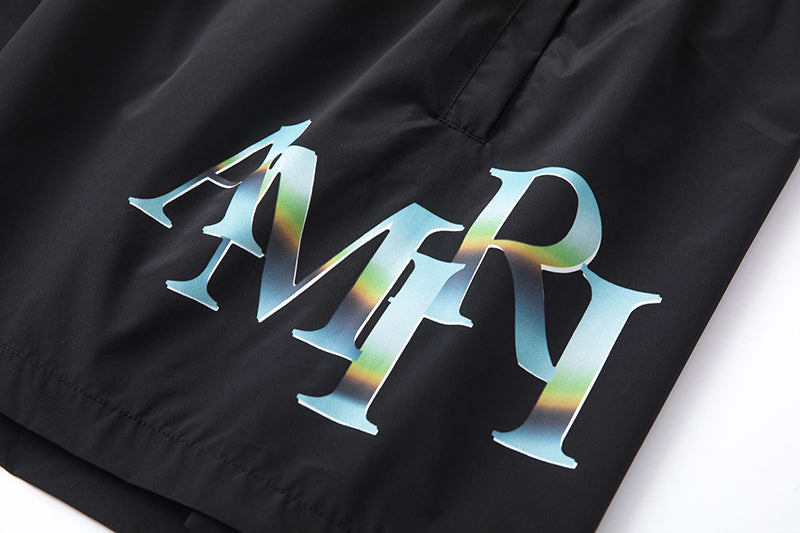 AMIRI Letter Logo Print Short AMIRI