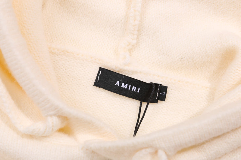 AMIRI Apricot Core Knitted sweater Hoodie AMIRI