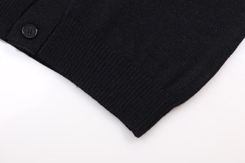 AMIRI Black Core Knitted Sweater Hoodie AMIRI