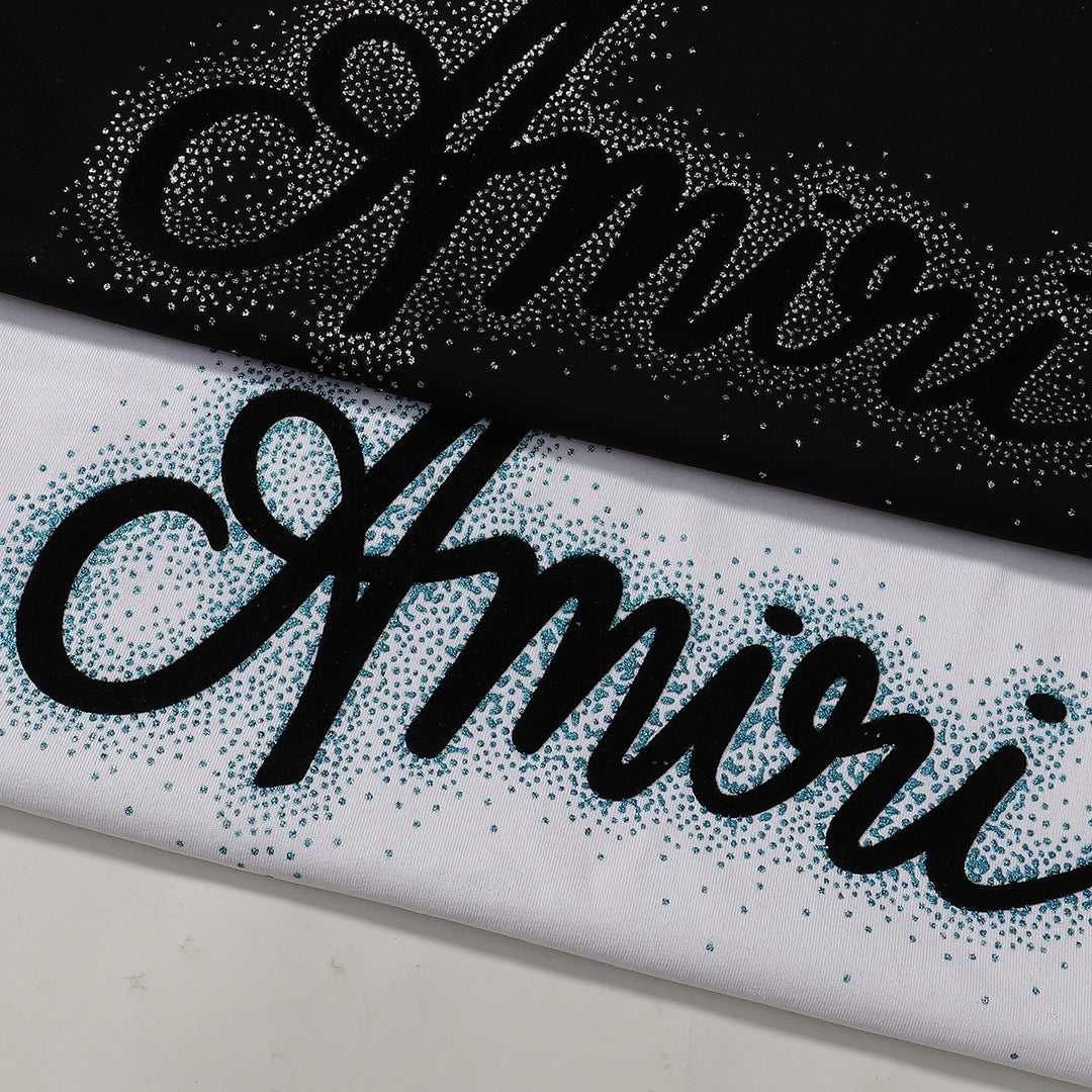 AMIRI Crystal burst ma swirl T-Shirt AMIRI