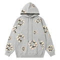 Denim Tears Kapok Pattern Printed Hoodie DENIM TEARS