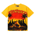 Godspeed City Coconut Tree Shark T-Shirt Godspeed