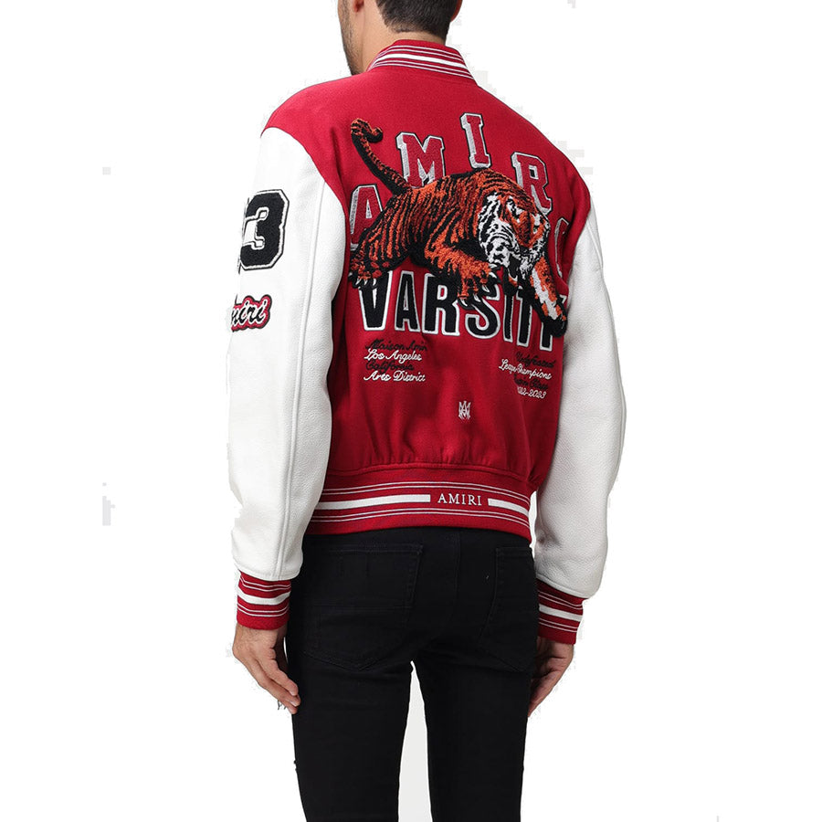 AMIRI Varsity Vintage Patch Bomber Jacket AMIRI