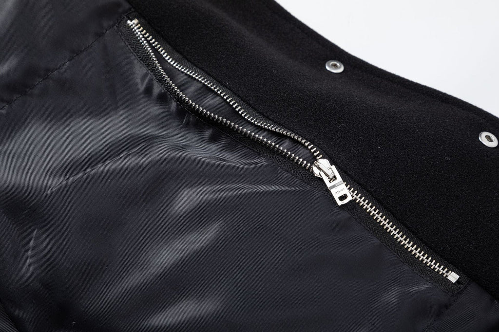 AMIRI bone embroidered baseball jacket AMIRI