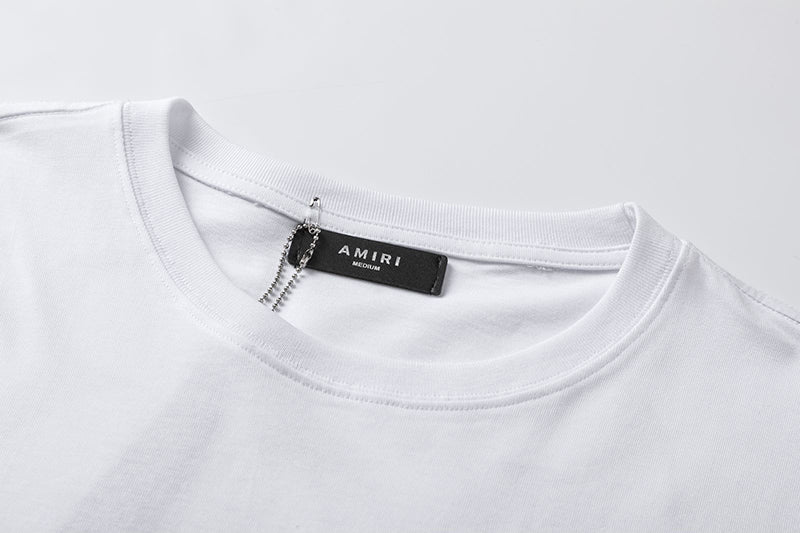 AMIRI STAGGERED LOGO T-Shirts AMIRI
