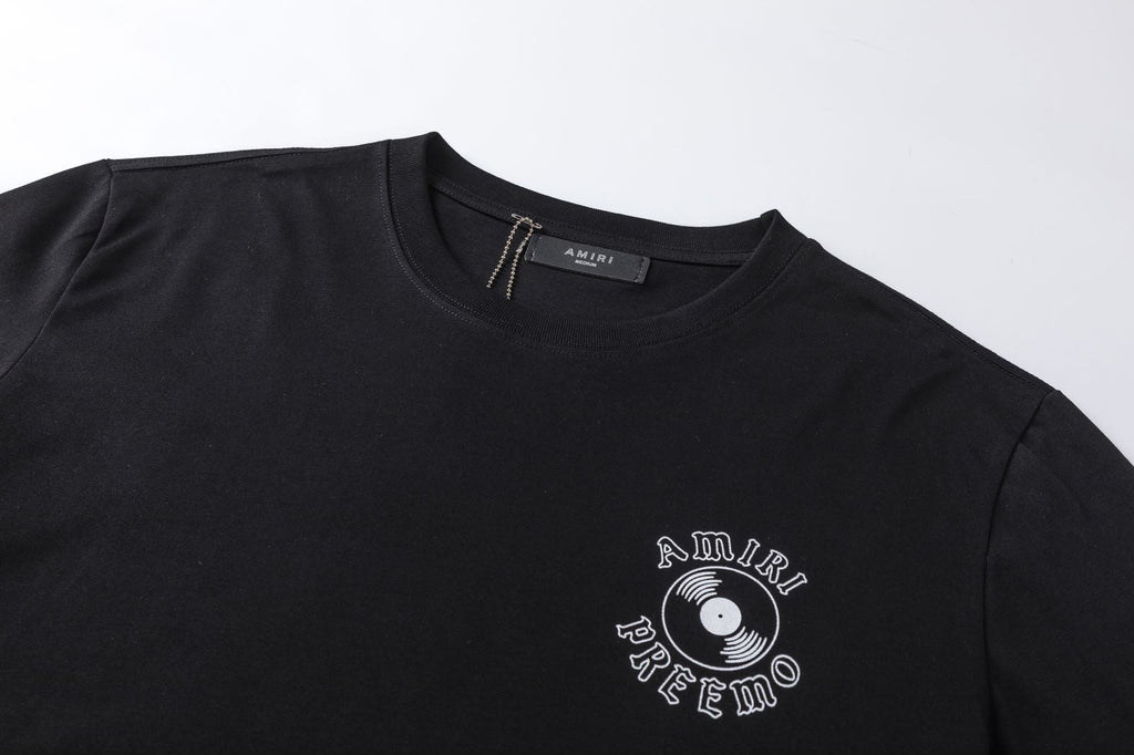 AMIRI Black DJ Premier Edition Premier Record T-Shirt AMIRI