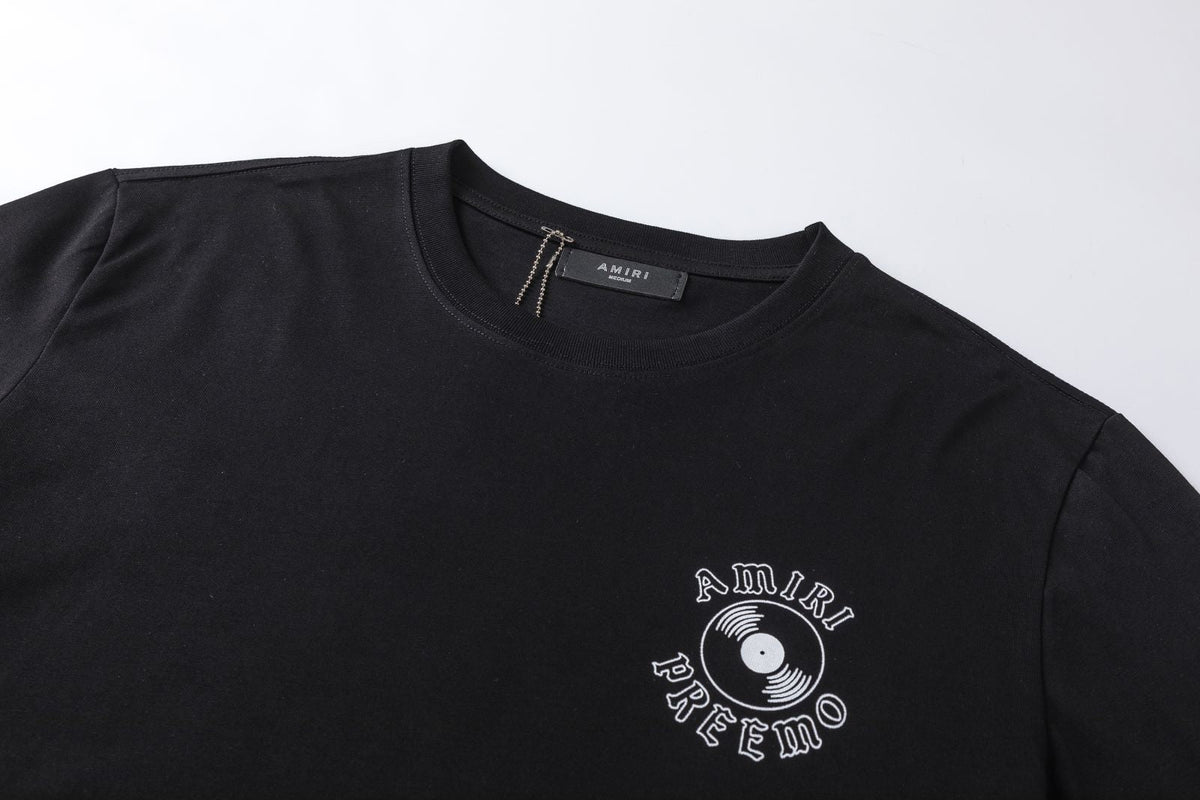 AMIRI Black DJ Premier Edition Premier Record T-Shirt AMIRI