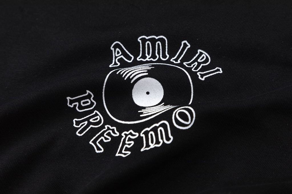 AMIRI Black DJ Premier Edition Premier Record T-Shirt AMIRI