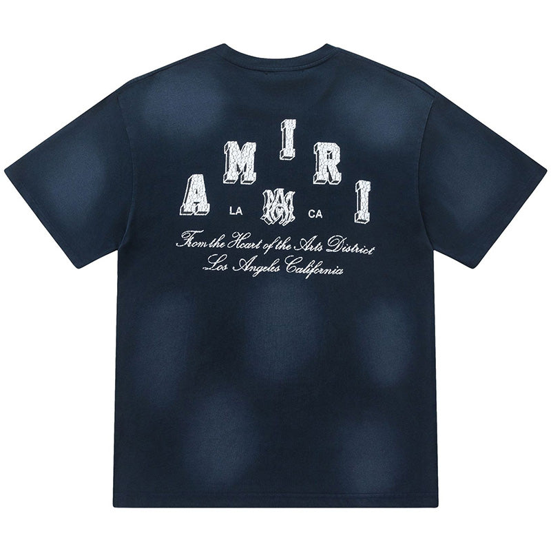 AMIRI LOGO Print Short Sleeve T-shirts AMIRI