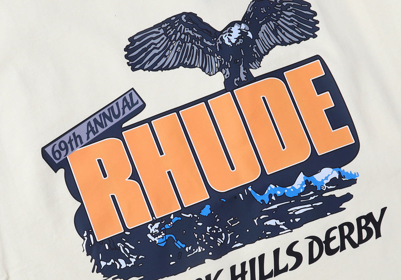 RHUDE Black Hills Rally T-Shirts RHUDE