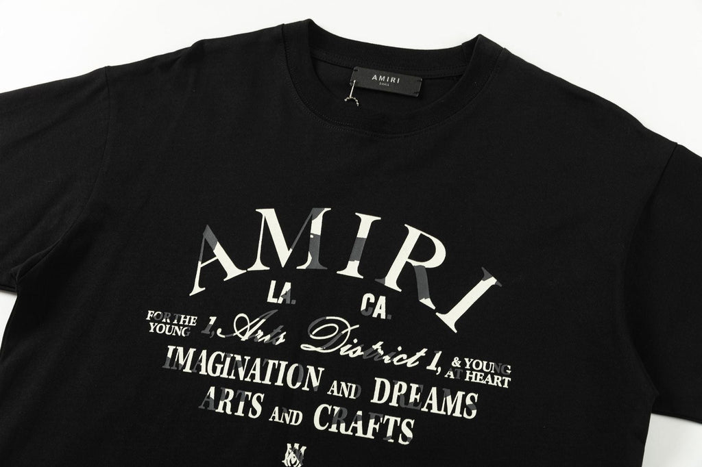 AMlRl Men's Distressed Arts District T-Shirt AMIRI