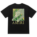 Amiri Men's Black Leopard T-shirt AMIRI