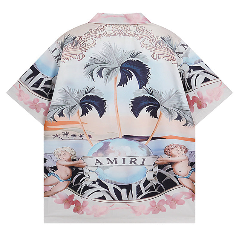 Amiri Men's Cherub Silk Shirt/Short/Suit AMIRI