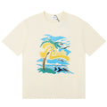 RHUDE REGATTA PALM T-Shirts RHUDE