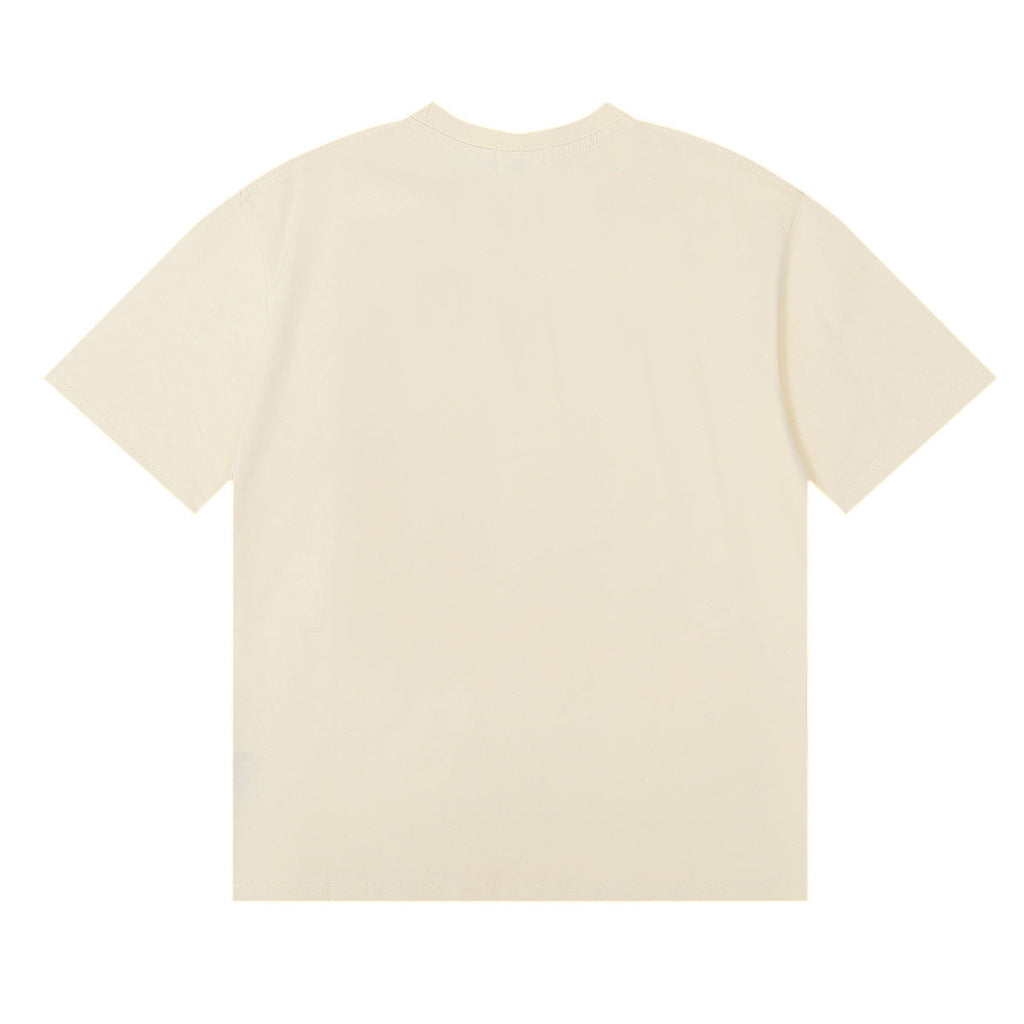 RHUDE FLOCKED BURNOUT T-Shirt RHUDE