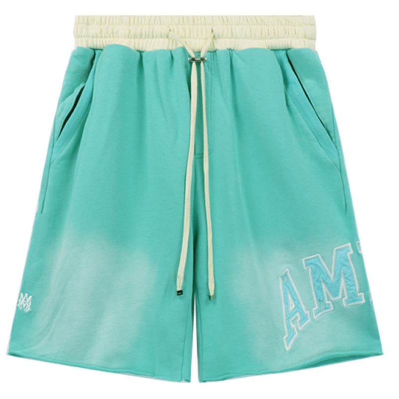 AMIRI Straight-Leg Logo-Appliquéd Cotton-Jersey Shorts AMIRI