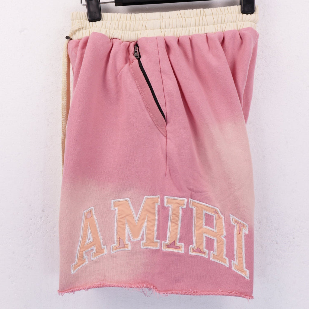 AMIRI Straight-Leg Logo-Appliquéd Cotton-Jersey Shorts AMIRI