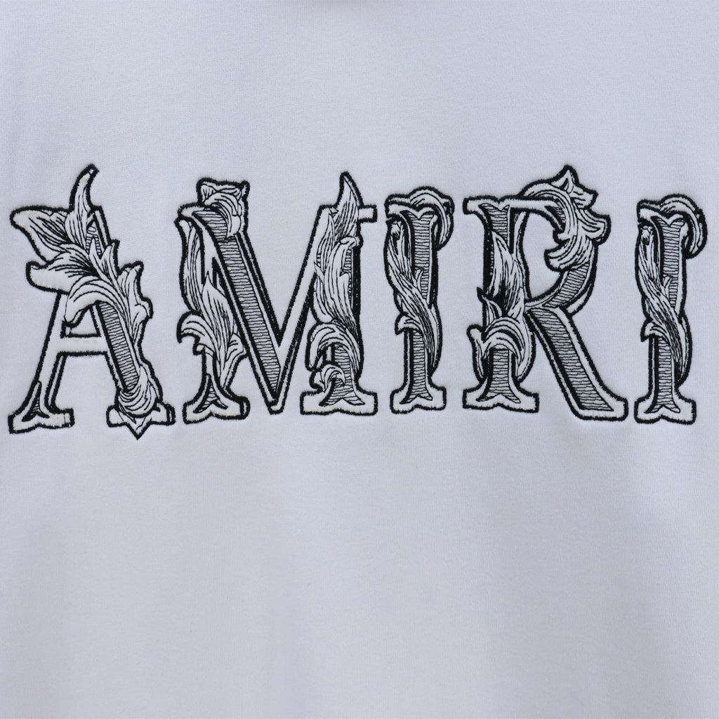 AMIRI logo-embroidered cotton Hoodies AMIRI