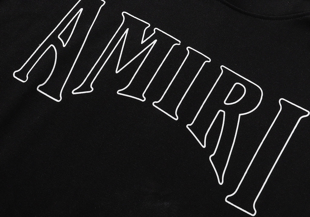 AMIRI Logo-Print Classic Hoodie AMIRI