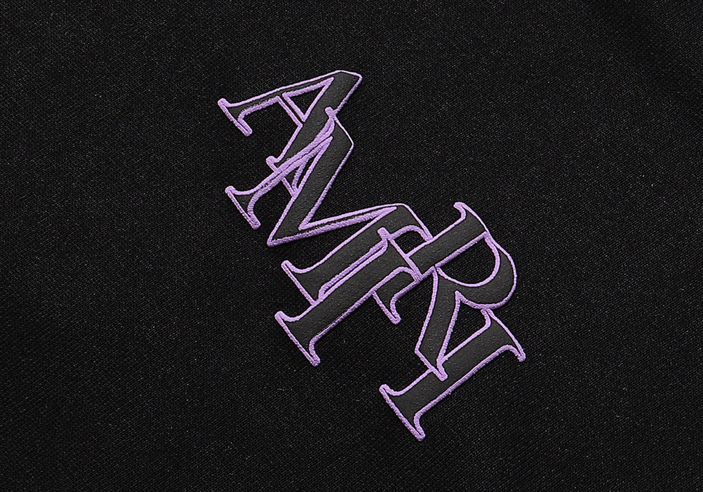 AMIRI Logo-Print Classic Hoodie AMIRI