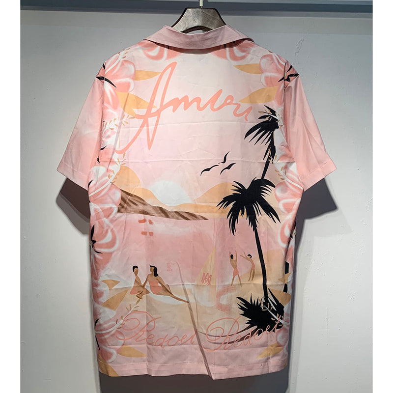 AMIRl Resort Club Bowling Shirt AMIRI
