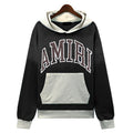 AMIRI Logo-Appliqued Colour-Block Cotton-Jersey Hoodies AMIRI