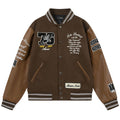 AMlRl appliqué-logo Varsity Jackets AMIRI
