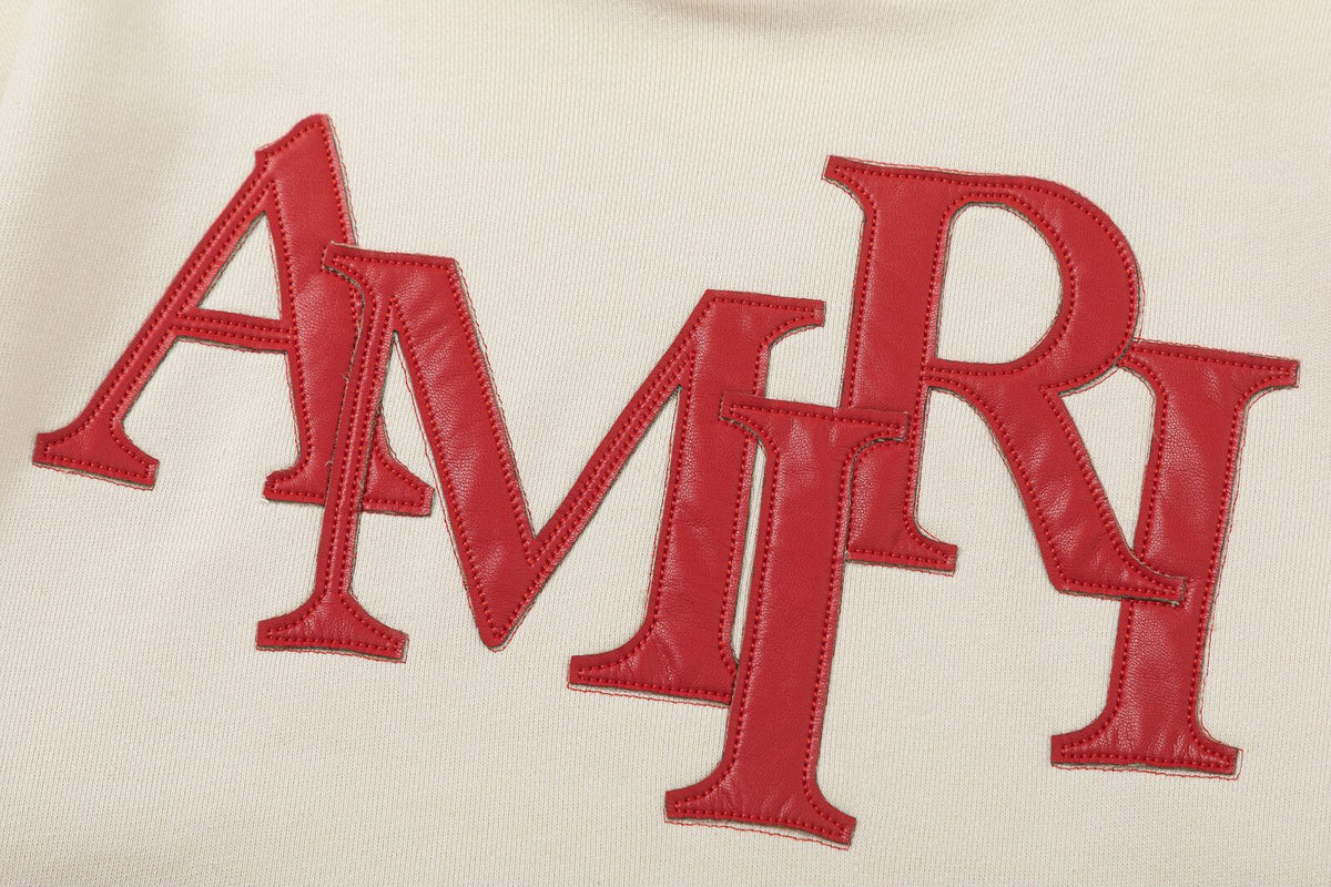 AMIRI Staggered Logo-Patches Hoodies AMIRI
