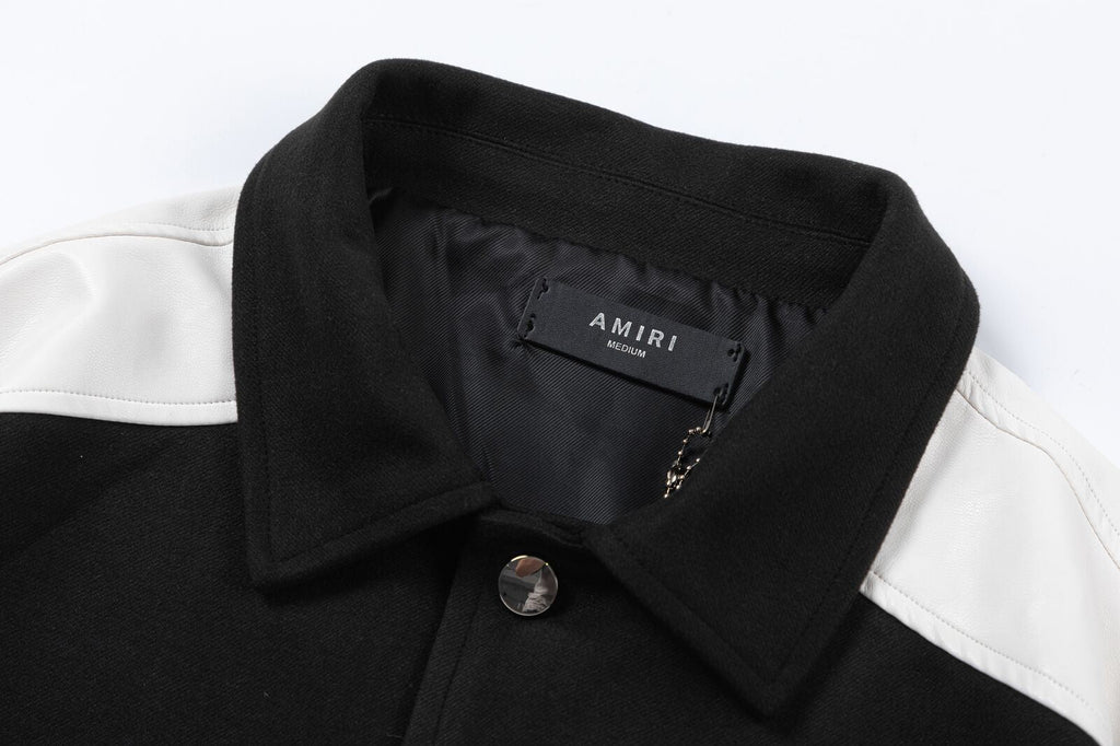 AMlRl Ma Band logo-embroidered jacket AMIRI