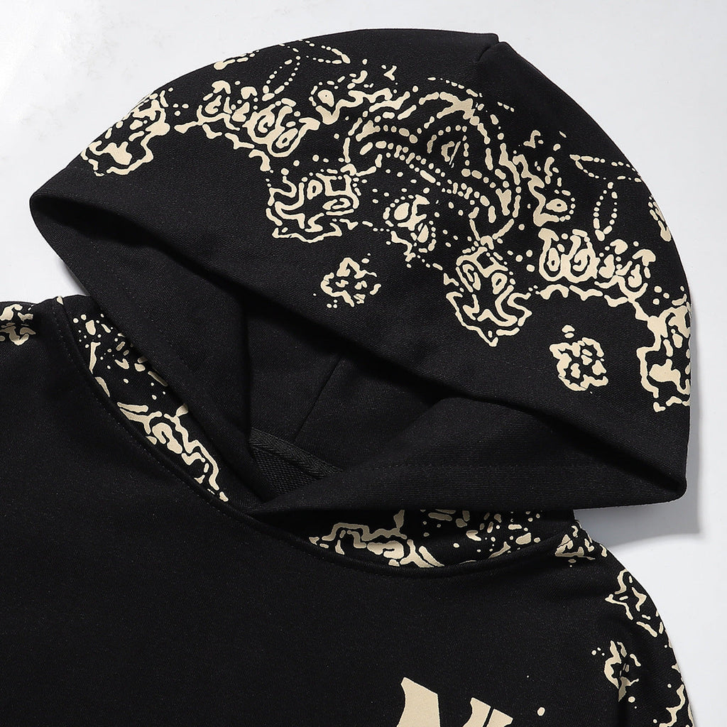 AMIRl Bandana BleachAll Over Hoodie AMIRI