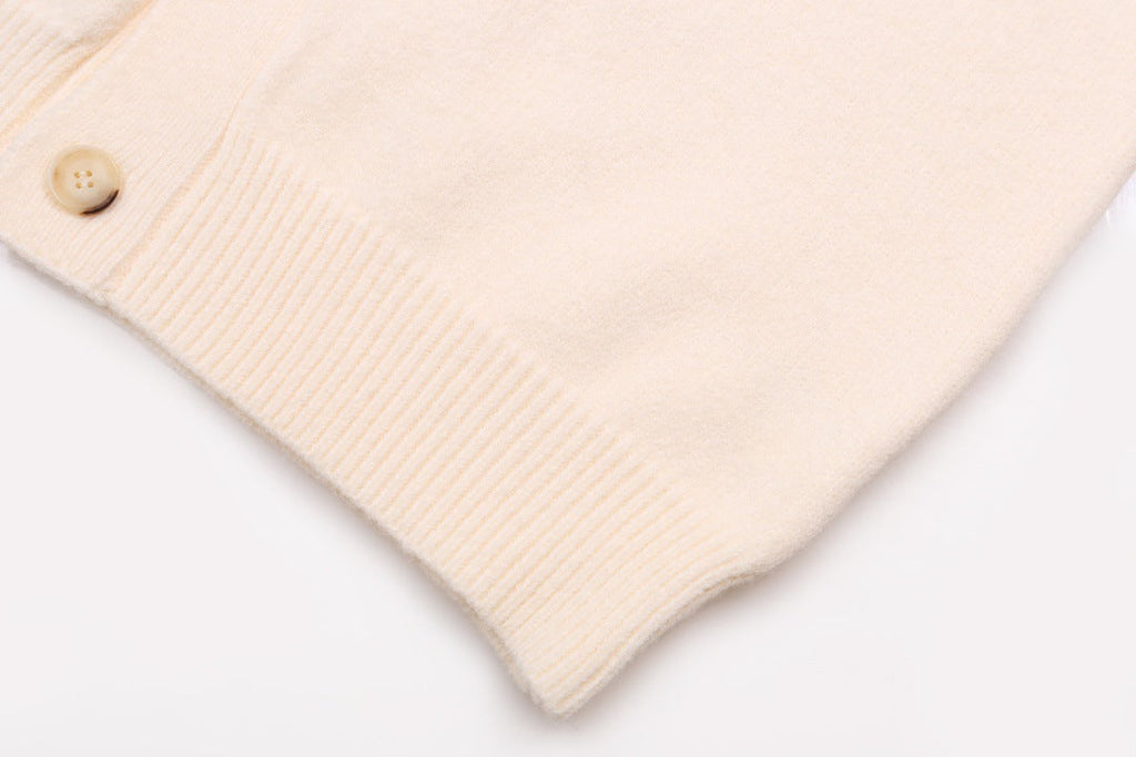 AMIRI Cotton V-Neck Bones Cardigan AMIRI
