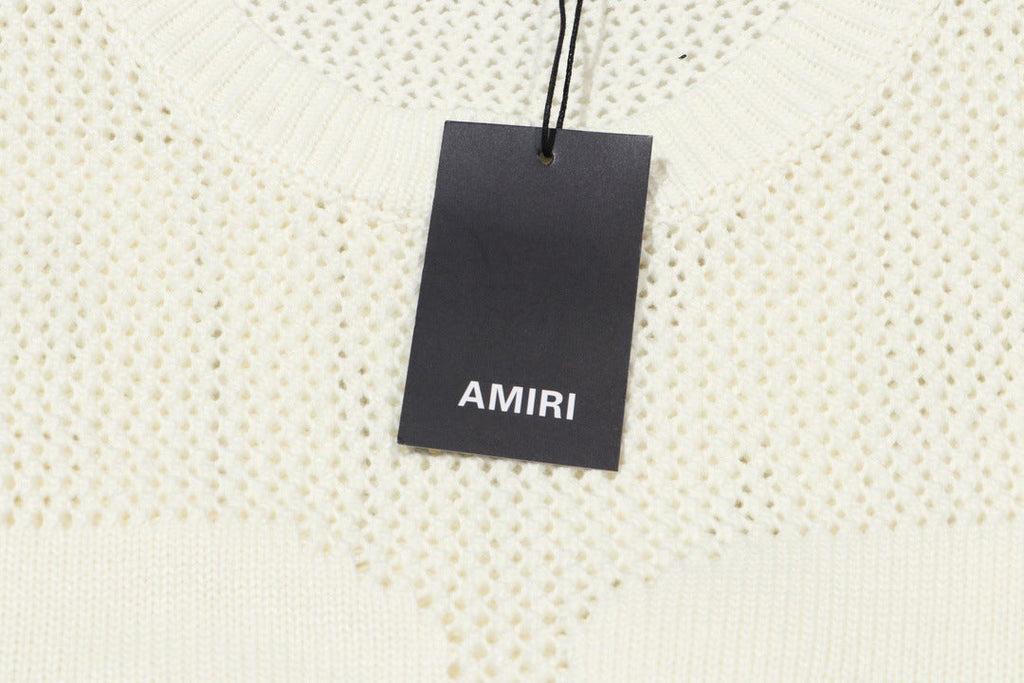 AMIRI 22 Crew Open Stitch Sweaters AMIRI