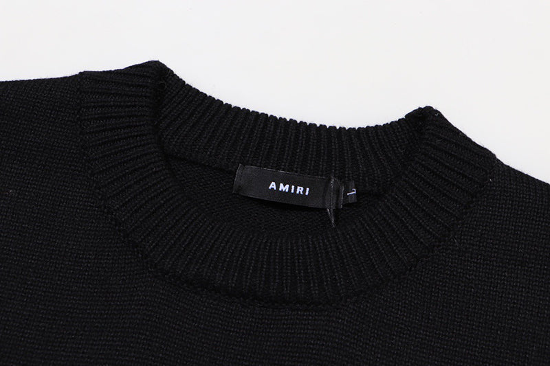 AMlRl Logo Knitted Sweater AMIRI