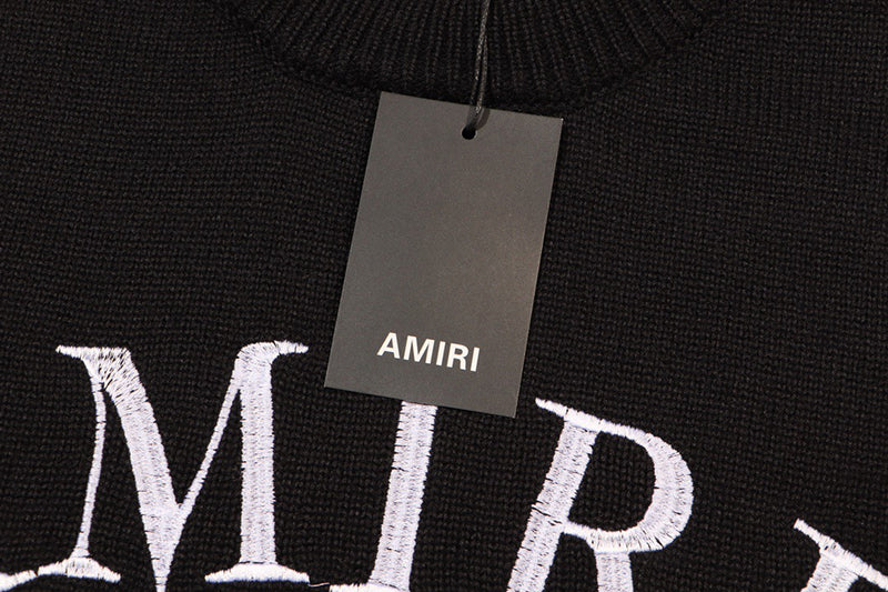 AMlRl Logo Knitted Sweater AMIRI