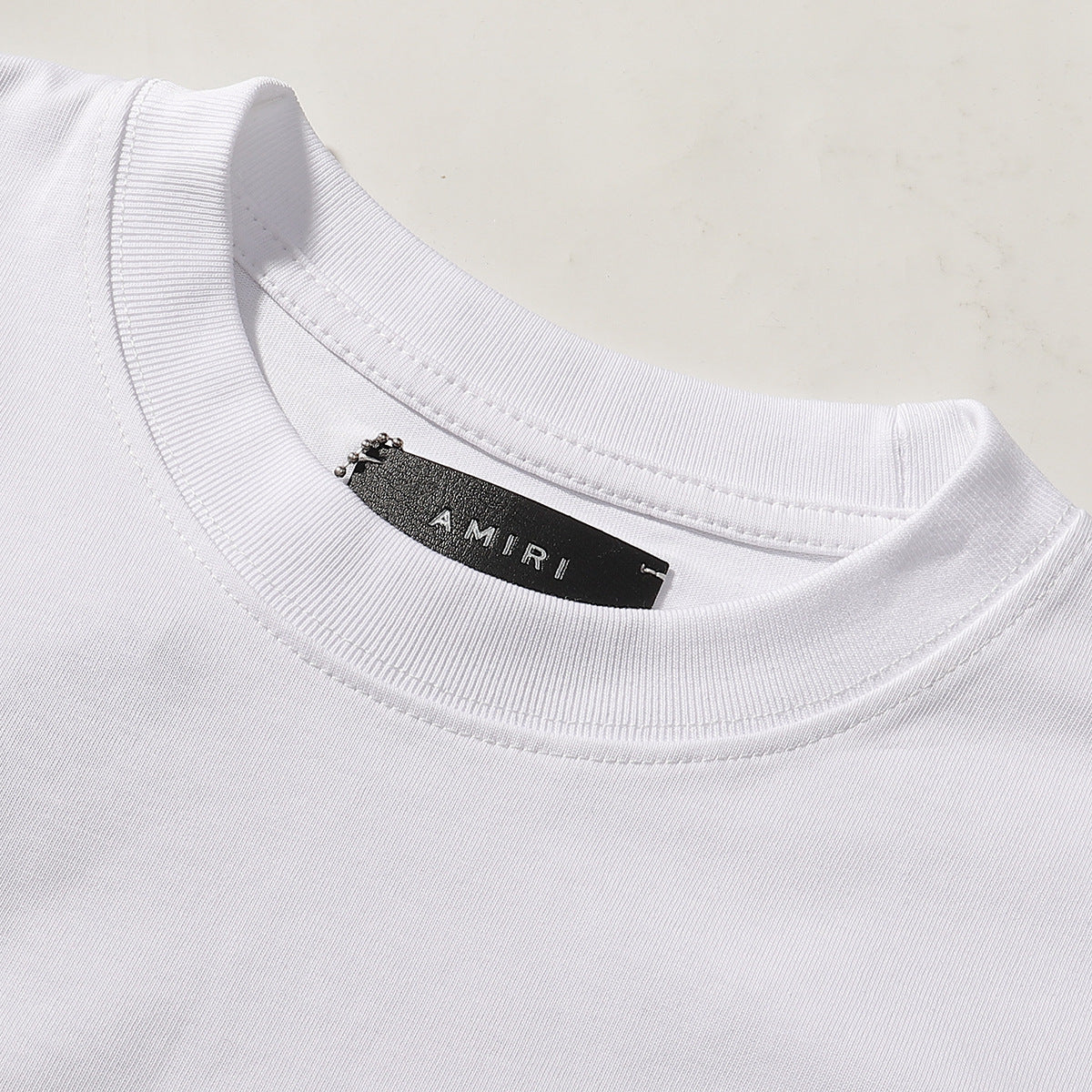 AMIRI White Cotton T-shirt AMIRI