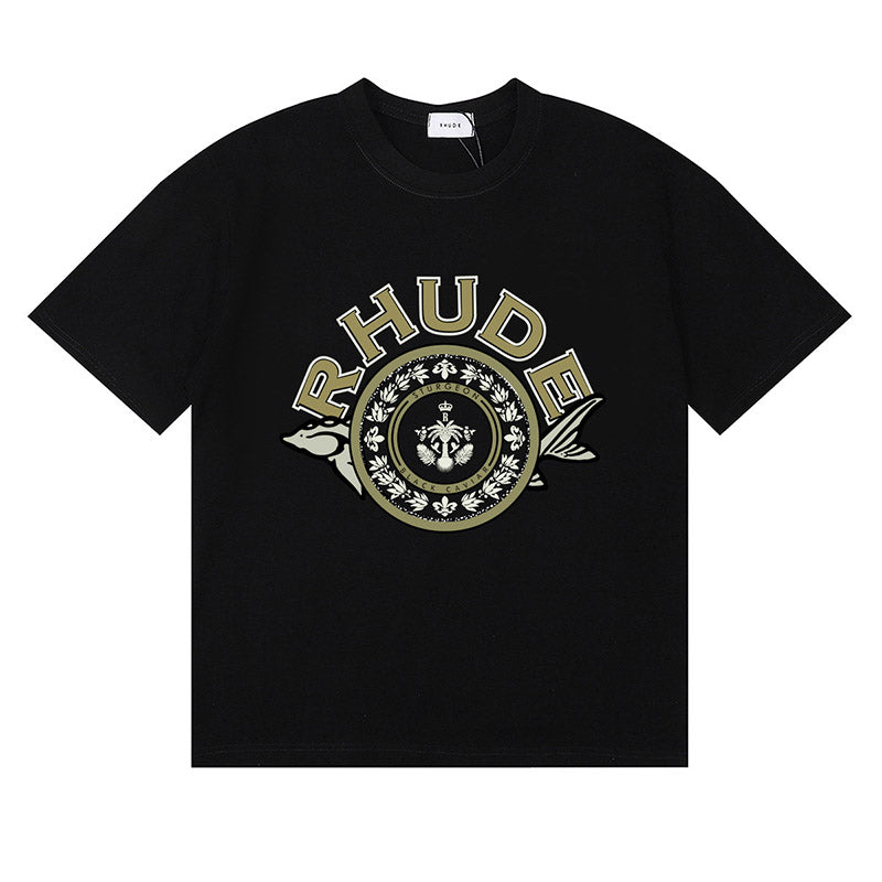 RHUDE Cotton Logo Caviar T-Shirts RHUDE
