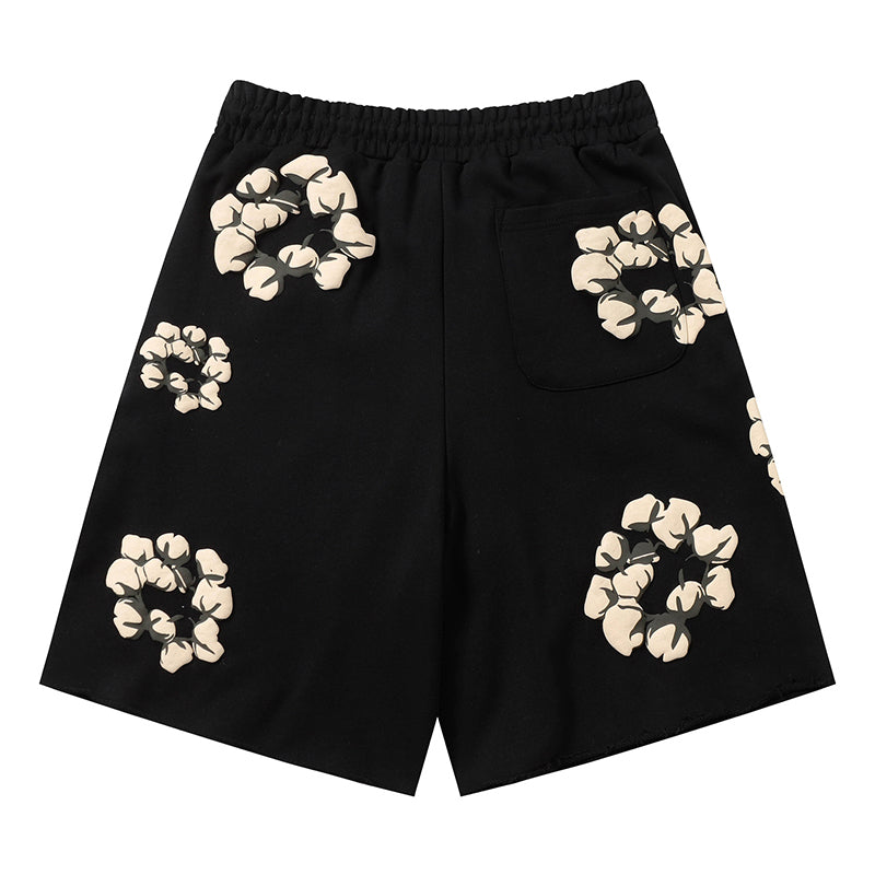 Denim Tears The Cotton Wreath Shorts DENIM TEARS