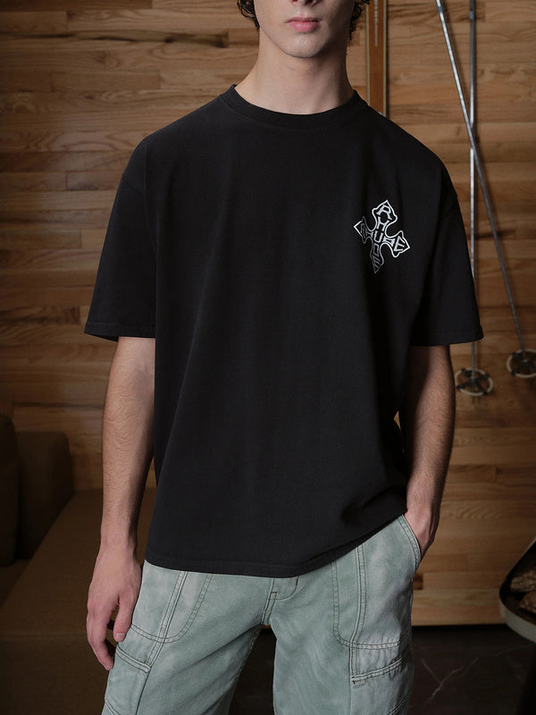 RHUDE Cross T-Shirt RHUDE