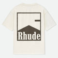 Rhude Cotton Chevron Logo T-Shirt RHUDE