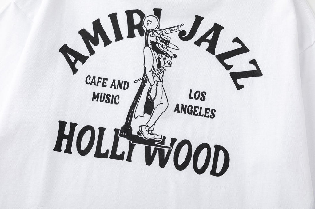 AMIRI Jazz Wolf T-Shirts AMIRI