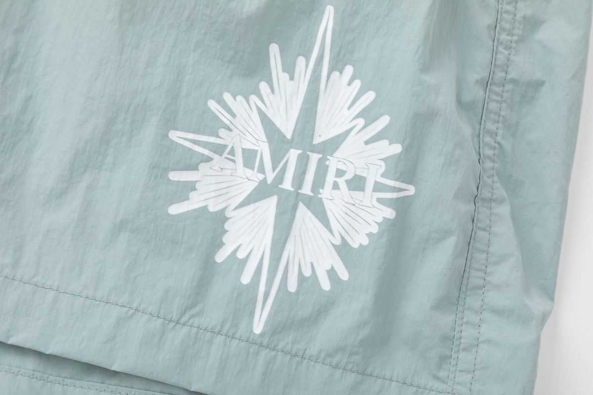 AMIRI Starburst logo shell swim shorts AMIRI