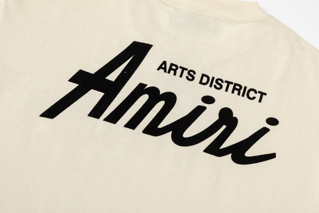 AMIRl Cotton Logo T-Shirts AMIRI