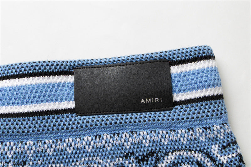 AMIRI Bandana Print B-Ball Drawstring Shorts AMIRI