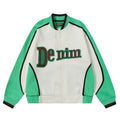 Denim Tears Green White Track Jackets DENIM TEARS