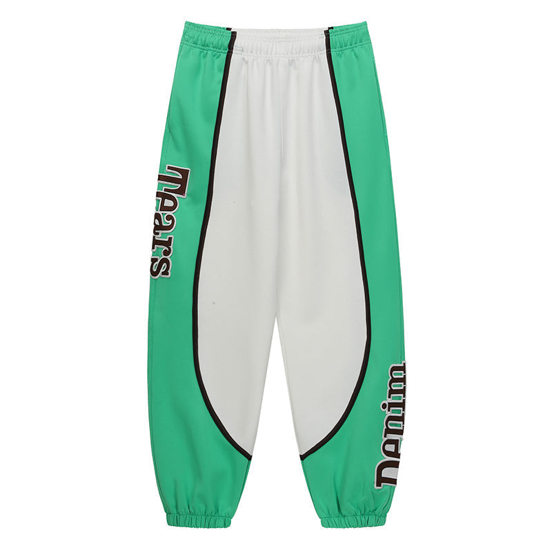Denim Tears Green White Track Pants DENIM TEARS