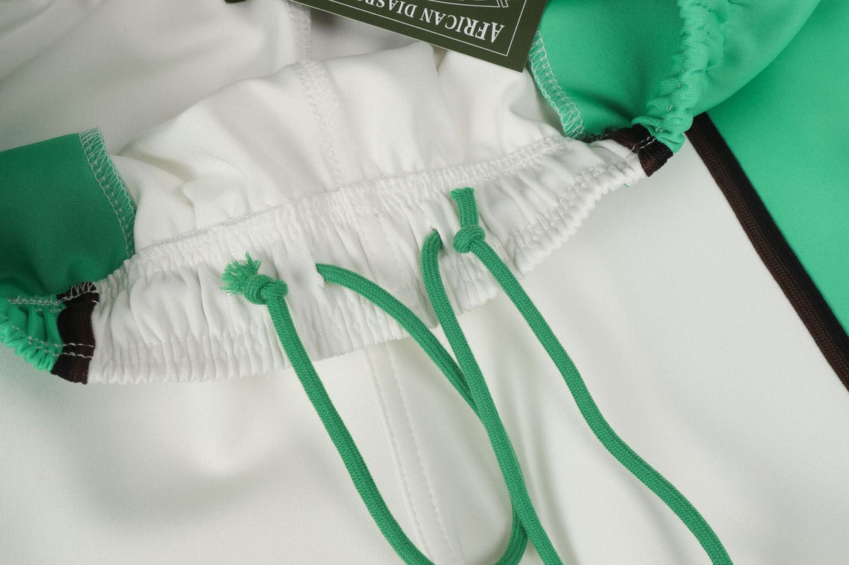Denim Tears Green White Track Pants DENIM TEARS