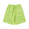 Denim Tears Mono Cotton Wreath Shorts DENIM TEARS