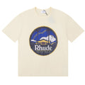 RHUDE Saint Malo Castle Print T-Shirts RHUDE
